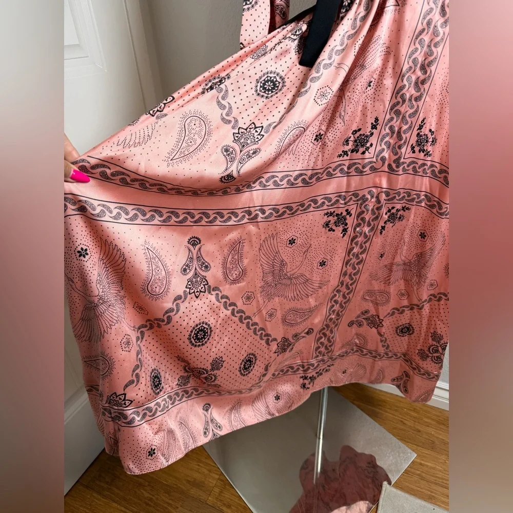 Sandro Galy Paisley-print Dress Size 34 - Picture 6 of 16